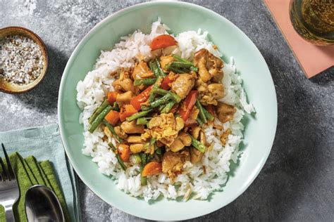 Quick Thai Coconut Chicken Recipe Hellofresh