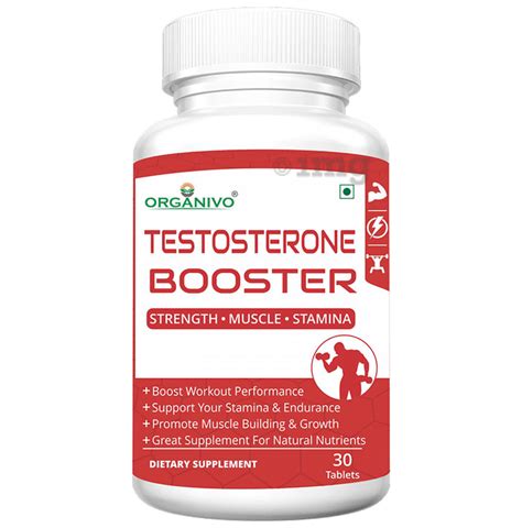 Organivo Testosterone Booster Tablet Buy Bottle Of 300 Tablets At Best Price In India 1mg