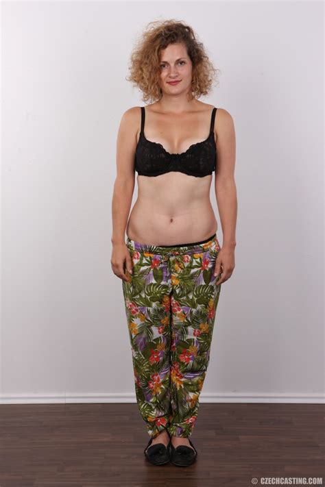 Curly Brunette Posing In Her Black Shirt M XXX Dessert Picture