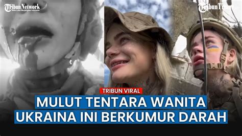 Tentara Wanita Ukraina Alami Luka Parah Usai Disambar Serangan Rusia