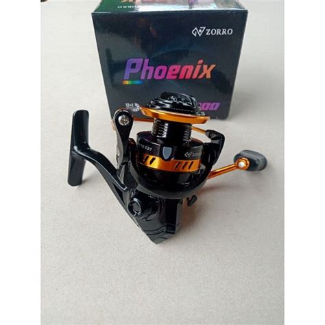 Zorro Phonix Spining Fishing Reel Size 800 Power Handel Max Drag 8kg