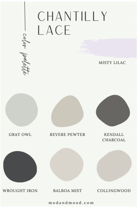 Paint Colors That Compliment BM Chantilly Lace OC 65 Chantilly Lace