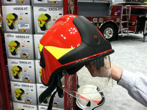 Rosenbauer Heros Xt Fire Helmet A New European Looking Fire Helmet