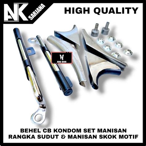 Jual MANISAN RANGKA PRES NGANJUK PEMANIS SUDUT RANGKA CB SET BEGEL SLOP