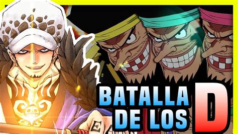 La Batalla De Los D La Voluntad De Los D Law Vs Kurohige El