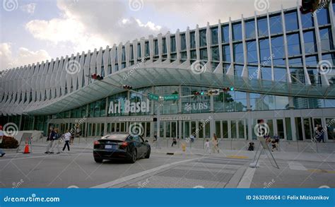 Centro De Convenciones Art Basel Miami Beach Imagen De Archivo