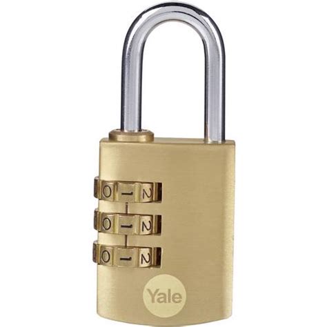 YALE Y150B 22 120 2 Cadenas 22 mm avec serrure à combinaison Leroy Merlin