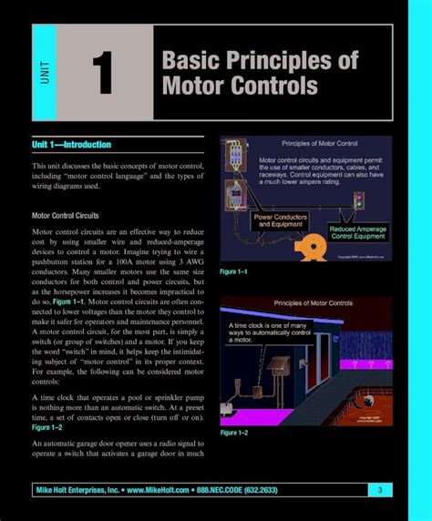 Pdf 1 Basic Principles Of Motor Controls Mike Holt Enterprises