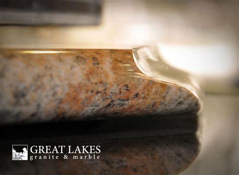 Choosing An Edge For Your Kitchen Countertop Great Lakes Granite Marble