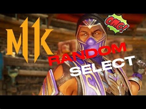 RANDOM SELECT On Mortal Kombat Until I Lose Horribly YouTube