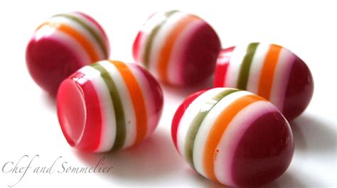 Chef and Sommelier: Natural Rainbow Jelly Eggs