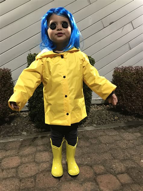 Coraline Costume Button Eyes