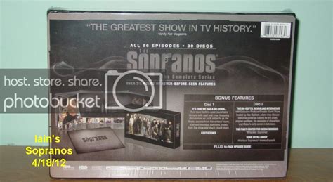 Owns Sopranos Complete series | Iain's Blog