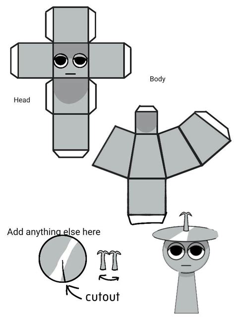 Clukr Sprunki Paper Doll In 2024 Paper Dolls Book Paper Dolls Paper