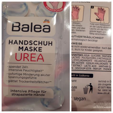 Balea Handschuh Maske Urea Reviews Abillion