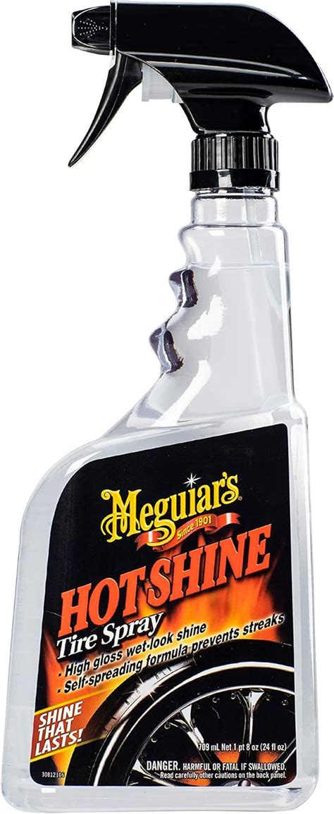 Meguiars Hot service High Gloss Tire Spray Trigger G12024 Amazon de Küche Haushalt Wohnen