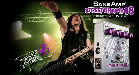 Frank Bello et Tech 21 dévoilent le SansAmp Street Driver 48 Audiofanzine