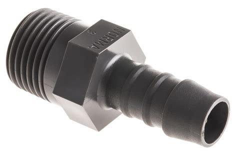 Rs Pro Rs Pro Hose Connector Straight Hose Tail Adaptor Bsp 1 2in