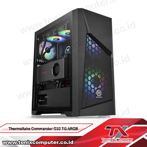 Thermaltake Commander G32 Tg Argb Mid Tower Chassis Tonix Computer