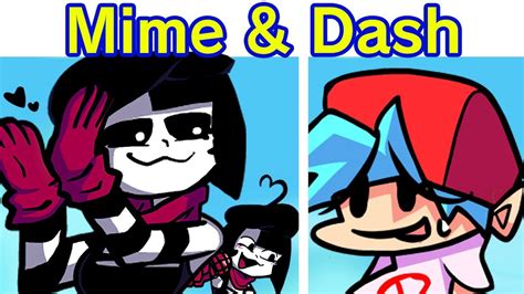 Friday Night Funkin Mime And Dash Demo Vs Bonbon And Chuchu Fnf Mod