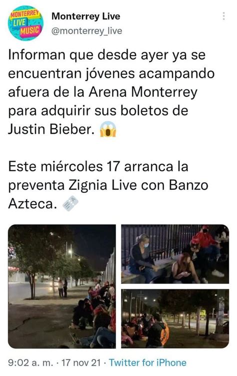 Fans De Justin Bieber Acampan Para Comprar Boletos Para Su Concierto