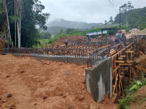 Avança construção de Ponte no bairro Testo Salto Testo Notícias