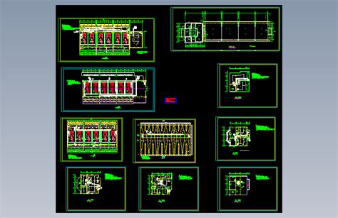 火灾报警系统图autocad 2000模型图纸下载 懒石网