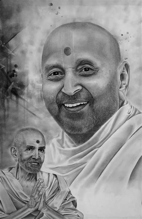 Pramukh Swami Maharaj And Mahantswami Maharaj Jay Art