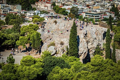 St Pauls Rock - Mars Hill - Acropolis Hill - Athens, Greece Photograph ...