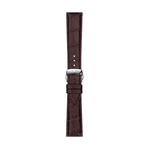 Tissot Official Brown Leather Strap 21mm | Teddy Baldassarre