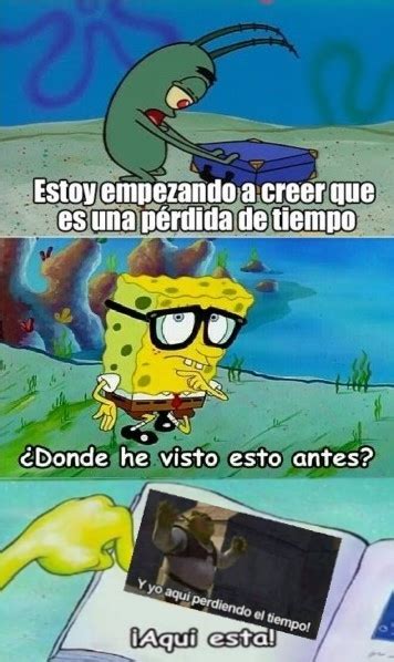 Donde He Visto Esto Antes Bob Esponja Plantilla Nbkomputer