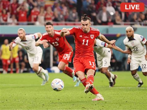 Usa Vs Wales Live Score Fifa World Cup Qatar Absorbing Game Ends