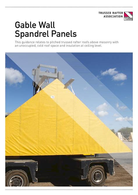 Pdf Gable Wall Spandrel Panels Crendon Timber Engineeringand