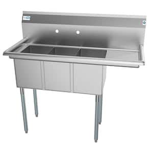 Reviews For Koolmore 3 Compartment Stainless Steel Commercial Kitchen