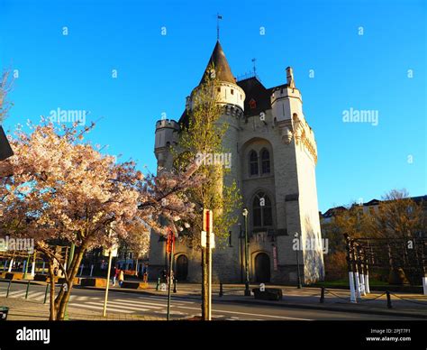 Porte De Hal City Trip To The Heart Of Europe Brussels Belgium Stock