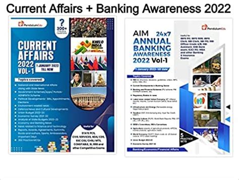 Buy Current Affairs Banking Awareness 2022 Combo For IBPS PO IBPS