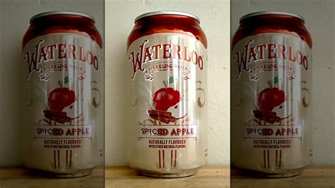 Waterloo Cranberry And Spiced Apple Sparkling Water Review It S Like