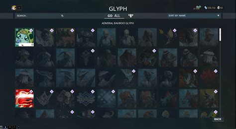 All glyphs warframe - handshery