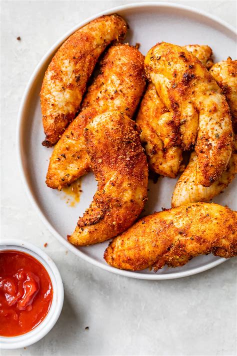 Air Fryer Chicken Tenders No Breading The Almond Eater