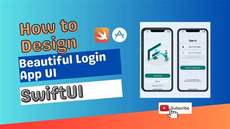 How To Design A Beautiful Login App Ui With Swiftui Step By Step