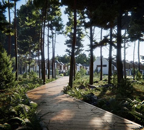 Into the Forest - Housing project on Behance