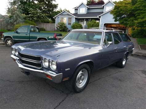 Chevelle Concours Estate Station Wagon Classic Chevrolet