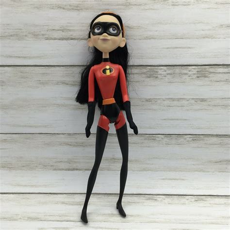 2004 Disney Store Exclusive Violet Parr Doll The Incredibles 11 Action