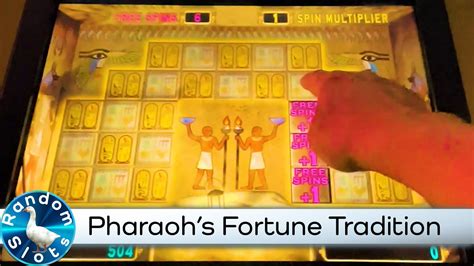 Traditional Pharaoh S Fortune Slot Machine Bonus Youtube