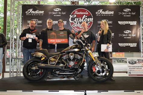 Winners Of The Budweis Custom Indian Motorcycle Show Indian