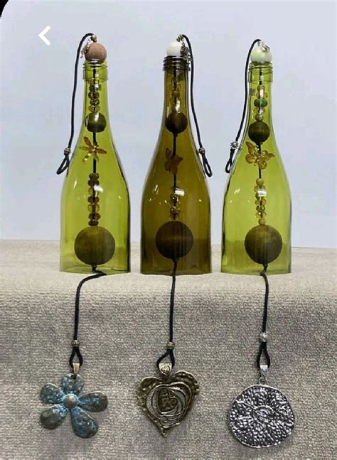 How To Make Wine Bottle Wind Chime With Pictures Artofit