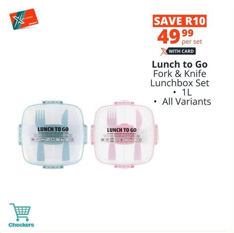 Lunch To Go Fork And Knife Lunchbox Set Offer At Checkers