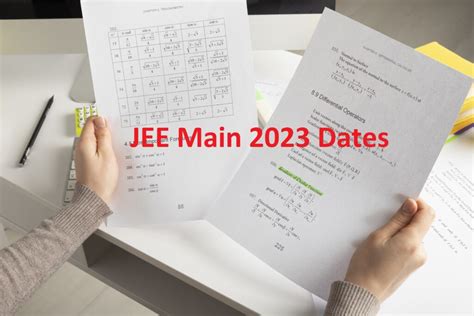 Jee Main 2023 Exam Dates Out Live Registration Begin Exam From 24