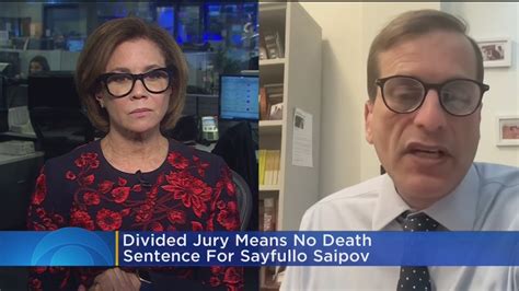 Cbs2 Speaks With Death Penalty Expert About Jurys Decision In Sayfullo