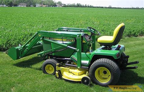 P.F. Engineering — Do-it-yourself Plans — Gallery Image - John Deere 430 Garden Tractor Loader_9